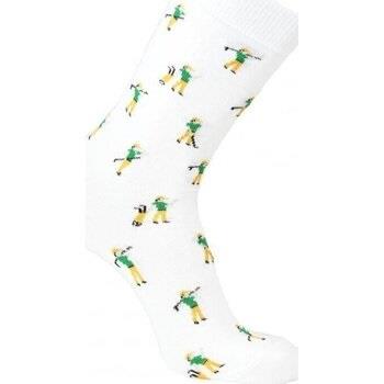 Chaussettes Les Limousines Chaussettes Homme Coton GOLF Blanc