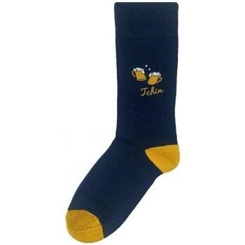 Chaussettes Les Limousines Chaussettes Homme UNIBIERE Moutarde