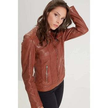 Veste Rose Garden JODYTA LAMB VITA COGNAC