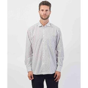 Chemise BOSS Chemise homme en coton avec micro-impression