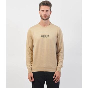 T-shirt Guess Pull homme en fil de coton avec logo