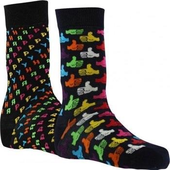 Chaussettes Happy socks Coffret de 2 Chaussettes Mixte HAPPY GIFT