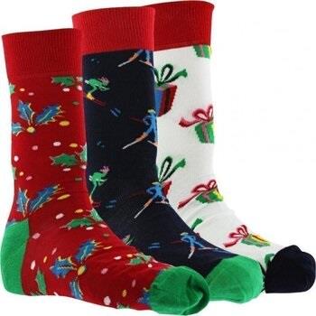 Chaussettes Happy socks Coffret de 3 Chaussettes Mixte HOLIDAY Multico