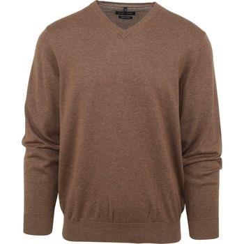 Sweat-shirt Casa Moda Pull Marron