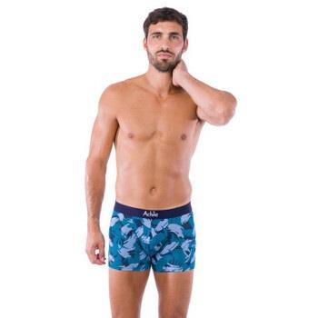 Boxers Achile Pack de 2 boxers en coton bio PRINT ART et uni