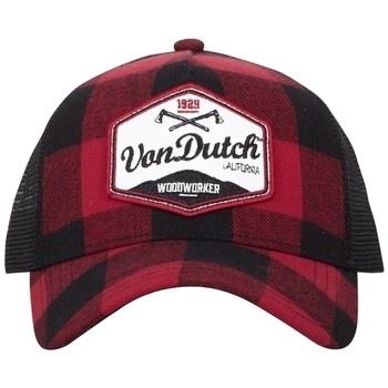 Casquette Von Dutch CASQUETTES BASEBALL CARREAUX FILET