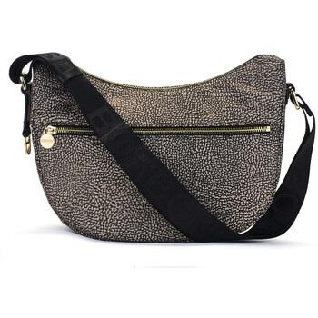 Sac Borbonese Sac Luna Small en nylon naturel avec fermeture