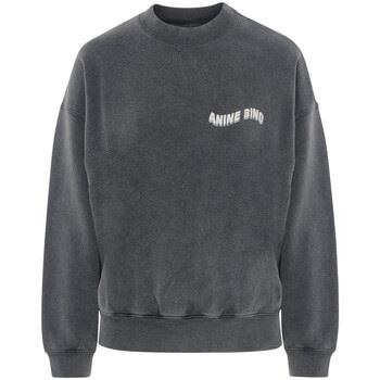 Sweat-shirt Anine Bing Sweatshirt modèle Jaci lavé noir