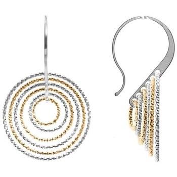 Boucles oreilles Orusbijoux Boucles D'oreilles Argent Doré Rhodié Spir...