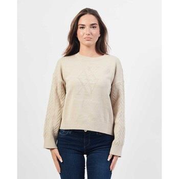 Pull EAX Pull femme en coton avec logo