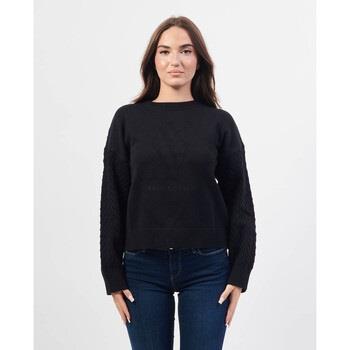 Pull EAX Pull femme en coton avec logo