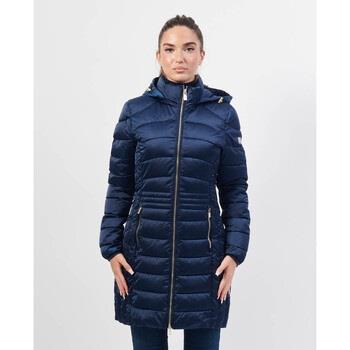 Blouson Yes Zee veste longue matelassée à capuche