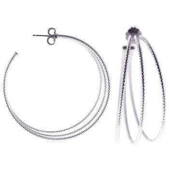 Boucles oreilles Orusbijoux Boucles D'oreilles Créoles Trois Anneaux P...