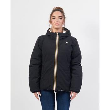 Blouson K-Way Veste courte réversible Lily de avec capuche