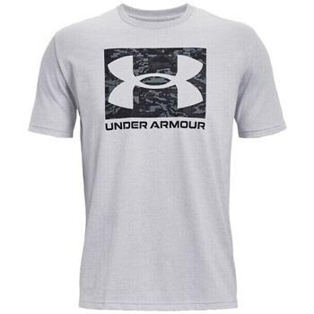 T-shirt Under Armour T-SHIRT MANCHES COURTES GRIS ABC CAMO BOXED LOG