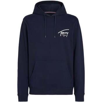 Sweat-shirt Tommy Jeans Signature Logo Graphic Hoodie Dark Night Navy