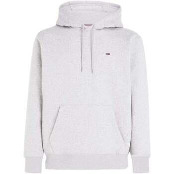 Sweat-shirt Tommy Jeans Fleece Hoodie Light Grey Heather