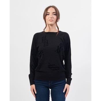 Pull EAX Pull femme en coton avec logo