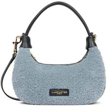 Sac à main LANCASTER Sac hobo Zippé Aura polaire 518-021 Bleu Cendre