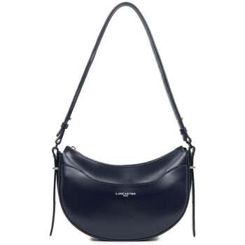 Sac Bandouliere LANCASTER Sac demi lune Zippé Suave Ace 433-28 Bleu Fo...