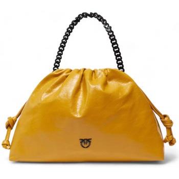 Sac Pinko Sac en chaîne rose jaune