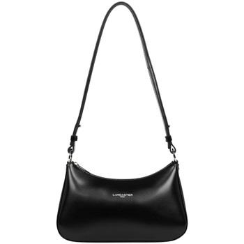 Sac a main LANCASTER Sac porte epaule en cuir ref 54232 noir 27*15*6