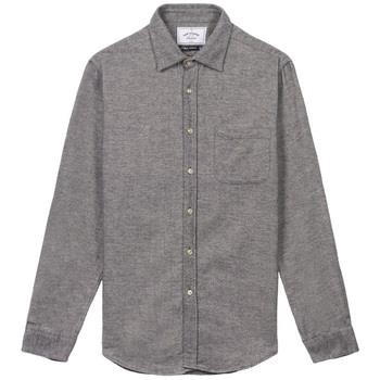 Chemise Portuguese Flannel Teca Shirt - Light Grey