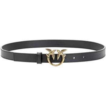 Ceinture Pinko Ceinture rose 2cm or noir