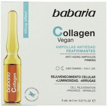 Soins ciblés Babaria Vegan Collagen Ampoules Raffermissantes Intenses ...