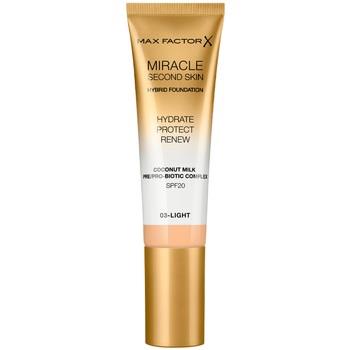 Fonds de teint &amp; Bases Max Factor Miracle Touch Second Skin Found....