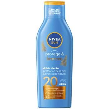 Protections solaires Nivea Sun Protege broncea Leche Spf20