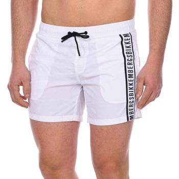 Maillots de bain Bikkembergs BKK1MBS01-WHITE-BLACK