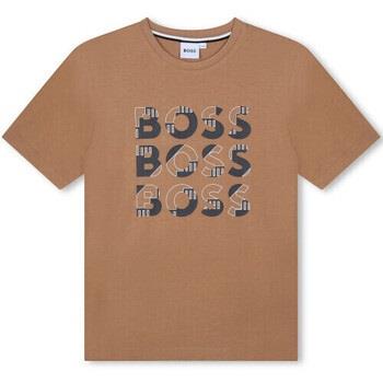 T-shirt enfant BOSS T-shirt junior Camel Cookie - J51200/269