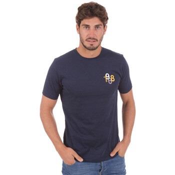 T-shirt Camberabero V25 - Tee-shirt uni bleu marine 1968