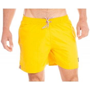 Maillots de bain Camberabero Short de bain à taille élastique jaune