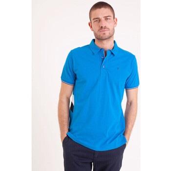 T-shirt Camberabero Polo manches courtes bleu