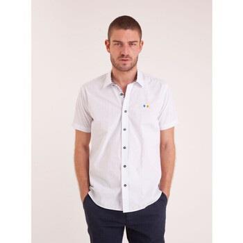 Chemise Camberabero Chemise blanche droite en popeline de coton