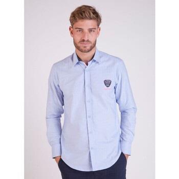 Chemise Camberabero Chemise manches longues unie bleu ciel