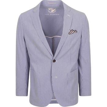 Veste Suitable Colbert Lind Rayures Bleu