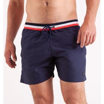 Maillots de bain Camberabero Short de bain bleu marine à taille élasti...