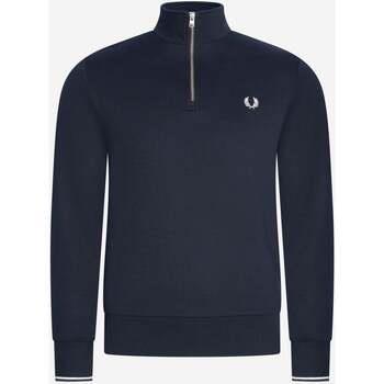 Pull Fred Perry Sweat demi-zip - marine