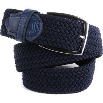 Ceinture Suitable Ceinture Tissée Bleu Foncé