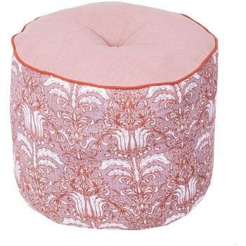 Coussins Daxon by - Pouf rond motif baroque