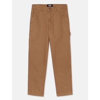 Pantalon Dickies DUCK CARPENTER DK0A4XIF-BROWN0DB1 DARK BROWN