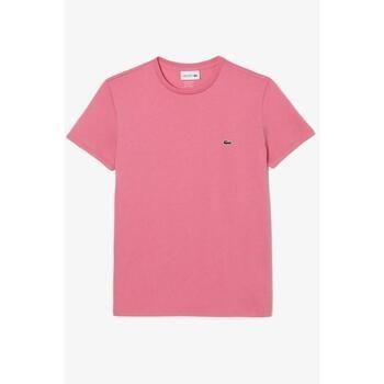 T-shirt Lacoste T-Shirt rose