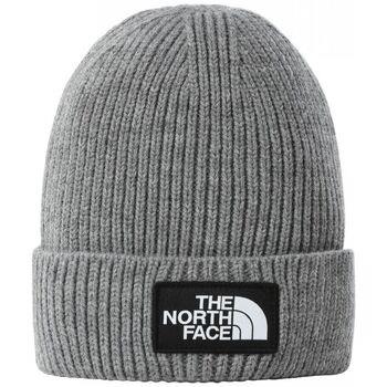 Chapeau The North Face NF0A3FJX - LOGO BOX CUFFED-DYY1 Medium Grey Hea...