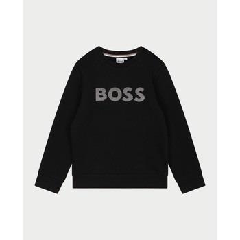 Sweat-shirt enfant BOSS Sweat pour enfant en tissu brossé