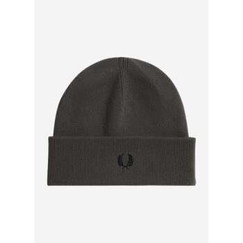 Bonnet Fred Perry Bonnet classique - vert foncé noir