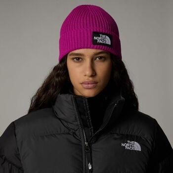 Chapeau The North Face NF0A3FJX - LOGO BOX CUFFED-1I71 Deep Mulberry