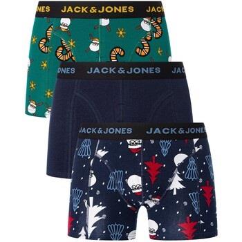 Caleçons Jack &amp; Jones Lot de 3 boxers Sweet Santa